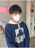 メンズMIXパーマ