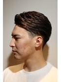 新宿/ツーブロック/メンズカット/七三スタイル/barber