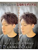 ミディアムショート×ツイスト