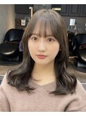 韓国レイヤー/韓国風/ボブ/髪質改善/黒髪/ブリーチなし〔池袋〕