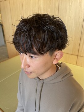 ニアウ 伊勢崎連取店(Niau) メンズマッシュツイストパーマ