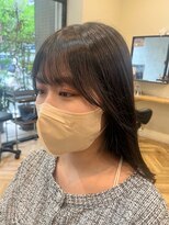 アルター(aL ter)&nbsp;前髪・顔まわりカット［セミディ/シアーカラー/姫カット/鎌取］
