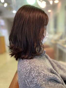 シェモアイグレック(chez-moi igrek) 外ハネふんわりミディ