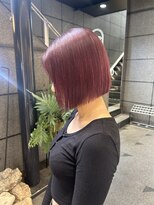 ゼスト フィーノ(ZEST fino) 【廣田未来】ワインレッドタッセルボブ