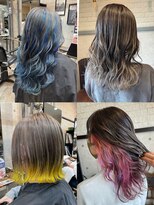 シーク(seek)&nbsp;デザインカラー　インナーカラー　ハイライトカラー