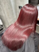 オルズ 渋谷(ALLZ)&nbsp;ボルドーケアブリーチハイトーンカラー髪質改善トリートメント