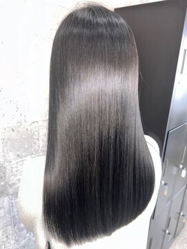 スキル 石岡(SKILL) ニュアンスカラー/アッシュブラック/トリートメントストレート