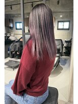 アコ(Aco)&nbsp;★ラベンダーピンク×エアタッチバレイヤージュデザイン★