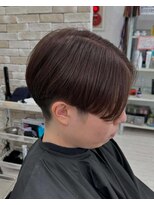 プライズ 表参道原宿店(prize)&nbsp;刈り上げセンターパートハンサムショートメンズライク