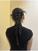 カチモリヘアアレンジ