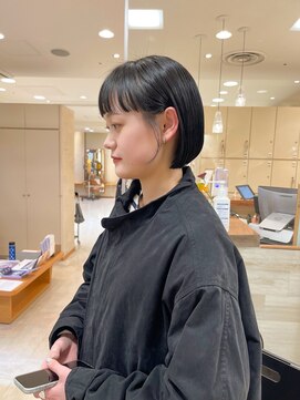 モリオ フロム ロンドン サッポロファクトリー店(morio FROM LONDON) morio札幌 札幌ミニボブ に合わせカット