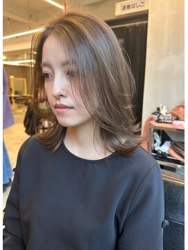 ブラン 天王寺(Blanc) 【Blanc】レイヤーボブ＿外ハネボブ＿透明感カラー