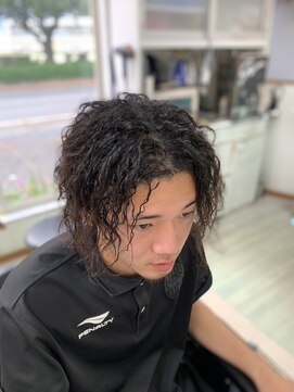 ロングツイストパーマ