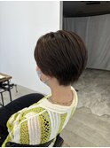 20代30代40代50代◎大人可愛い丸みマッシュショートレイヤー