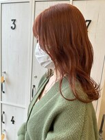 ルプラ チッタ(le-pla Citta) レイヤーカット/アプリコットカラー