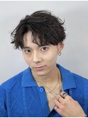 メンズシャドウパーマ