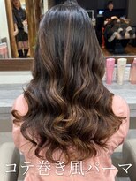 アミー 銀座(Ammy)&nbsp;コテ巻き風パーマ／韓国風パーマ/デジタルパーマ/レイヤーカット