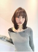 ミディアムレイヤーツヤカラー