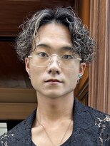 トッド(tod)&nbsp;メンズカットフェザーパーマシャドウパーマアクティブショート