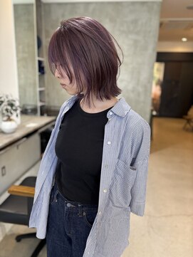 イル(ill) ラベンダー グレージュ ミディアム レイヤー 大須