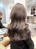 ティエラ 原宿 表参道(Tierra) 原宿表参道 透明感と柔らかさ*大人可愛いチャコールグレージュ