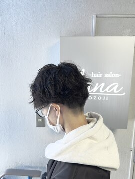 ラナヘアーサロン コウゾウジ(Lana hair salon KOZOJI) ツーブロ×ツイスパマッシュ　メンズパーマ　ツイスパ