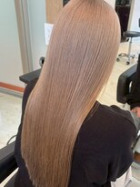 インク サカエ(inq sakae)&nbsp;ケアブリーチ2回/艶髪/ロング/ペールベージュ