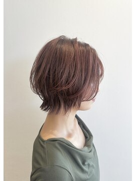 アース 酒田店(HAIR&MAKE EARTH) ボブにレイヤーをいれて遊び心を！