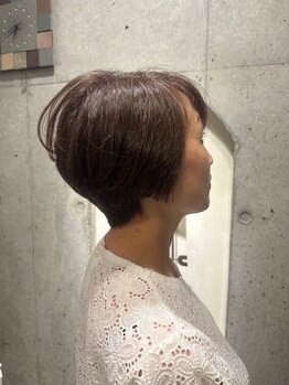 美容室 ル クラージュの写真/若見えするショートカットならルクラージュ◆360°計算された美しいシルエット◎ご自宅でのセットも簡単に