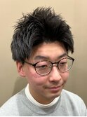 スパイキーショート/メンズカット/ヘッドスパ/理容室