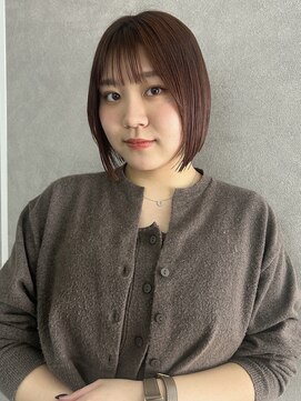 ソア 並木坂(Soa) 20代/韓国ボブ/レイヤーカット/タッセルボブ/透明感カラー