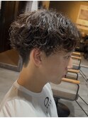 緩めシャドウパーマ