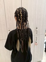 ビーグレイス シモエド店&nbsp;ブレイズヘア×10代個性派スタイル