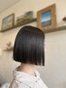 【毎月のカラーで髪もキレイに】艶カラー+カット¥12000→10900