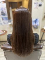 アンダンテヘアケアアンドデザイン(Andante HAIR care&design)&nbsp;ミルクティーブラウンベージュ・ケアストレート