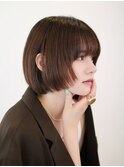 小顔になれる◎ショートボブ