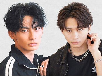 become men's hair 名駅EAST【10月3日 NEW OPEN(予定)】の写真/《学生は全メニュー10%OFF》朝セットが楽になる流行りのフェザーパーマ、ニュアンスパーマお任せください！