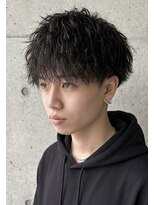 ヘッドストック(HEAD STOCK)&nbsp;縦落ちツイストスパイラルパーマ縦落ちソフトパーママッシュ