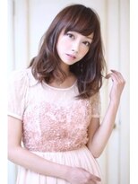 フォルテ 城北店 暗めベージュの巻き髪ヘア○