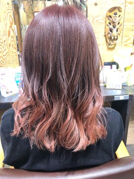 ユートピア(U topia) ピンクグラデーションカラー