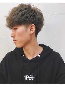 モロコ 神保町 小川町店(moloco) グレージュメンズマッシュ