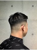 モヒカン × フェードカット
