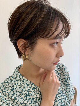 エイミー 布施店(eimee) 切りっぱなし小顔ハンサムマニッシュショート[布施駅/布施西北口