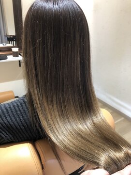 トゥーリ 筑紫野店(tuuli) くすみオリーブ☆艶髪☆tuuli筑紫野店☆ロング☆