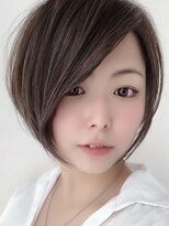 ネイロ 錦糸町(NeiRo)&nbsp;ボブカーキグレージュマッシュショート大人かわいい