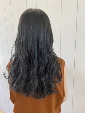 アドラーブル はなみずき店(adorable) 透明感♪髪質改善カラー小顔艶感アッシュゆるふわウェーブロング