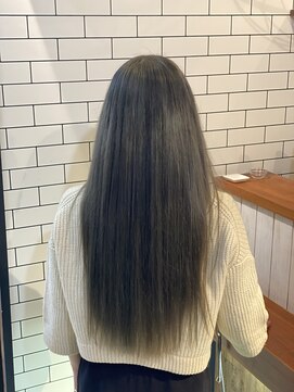 オーブ ヘアー リリー 博多2号店(AUBE HAIR lily) カーキグレージュ