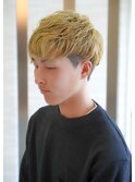 マッシュショートパーマ