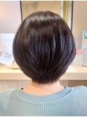 ナチュラルショートボブ