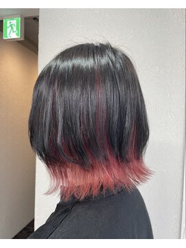 アジールヘア 所沢プロペ通り店(agir hair) レイヤーカット×インナーカラー